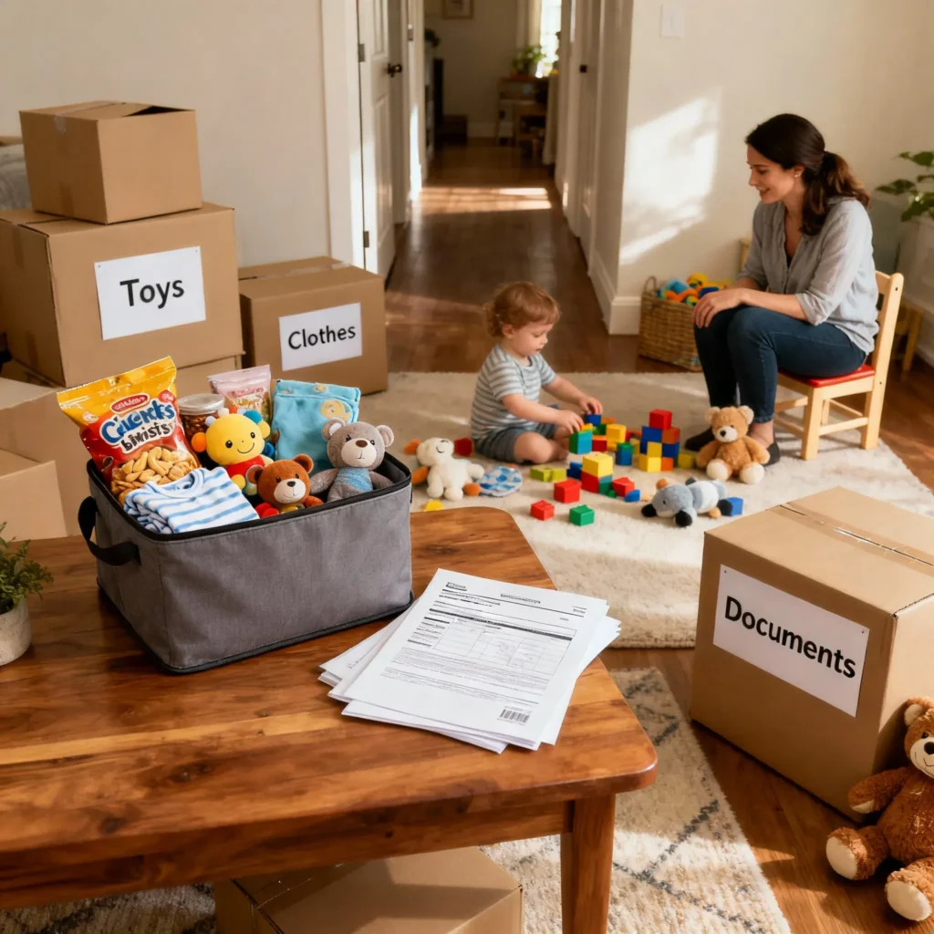 Checklist for Parents Moving with Children 3 Checklist for Parents Moving with Children
